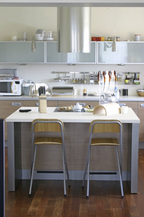 Đá bếp nhân tạo hàn quốc G004 White Quartz đẹp