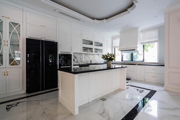  Thi công đá nhân tạo biệt thự Vinhomes Gardenia