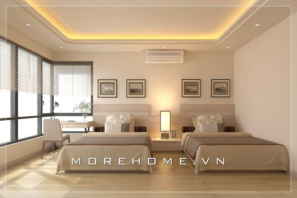 Giường ngủ gỗ công nghiệp Giường ngủ gỗ công nghiệp