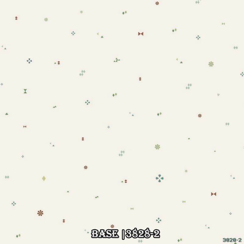 Giấy dán tường trẻ em họa tiết chấm nhỏ.